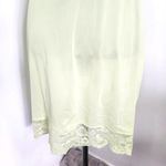 Vanity Fair Vintage  Lime Green Lace Top Slip Photo 2