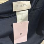 BHLDN  dress Midnight blue One-Shoulder Gown NEW US 10 Photo 2