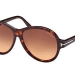 Tom Ford  SUNGLASSES FT1033 52F Dark Havana / Gradient Brown Photo 0