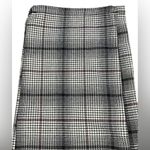 American Eagle  Stretch Pants Women’s Sz. 4 Houndstooth Plaid Cream Red Black NWT Photo 3