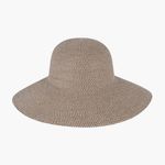 NWT Eric Javits Rollable Hampton Foldable Straw Sun Hat UV 50 Protection in Bark Tan Photo 2