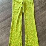 ZARA pull up high waist flared jacquard hip pants π Photo 15