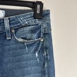 Paige Hoxton Ankle Peg Blue Distressed Skinny Jeans Beachwood Wash size 24 Photo 7