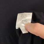 Eileen Fisher  Navy Blue Scoop Neck Keyhole Back Sheath Pull Over Dress Womens M Photo 6