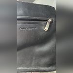 Liz Claiborne  Black Leather Crossbody Purse 9" L 3" W 9" H Photo 3