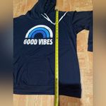 NWT Lacozy women’s Good Vibes graphic hoodie size 2XL Photo 7
