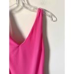 Hello Molly Tie Back Open Back Ruffle Mini Dress Pink Size Small Photo 4