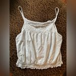 Me to We  White Smocked Camisole Photo 0