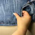 Driftwood Jackie High Rise Distressed Knee Skinny Denim Jeans Photo 5