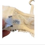 Aerie Demi Push Up Floral Lace 32D Bra Ivory White Photo 10