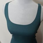 Cotton On teal kimi scooped bodycon midi dress size small Photo 2
