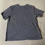 A New Day Striped Navy T-Shirt Photo 0