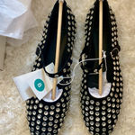 A New Day Women's Issa Rhinestone Mary Jane Ballet Flats - ™ Black 8M Photo 0