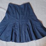 Larry Levine  Indigo Denim Skirt Size 10 Photo 1