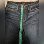 Judy Blue  High Rise Wide Leg Cropped Jeans W9/29 Dark Wash Photo 7