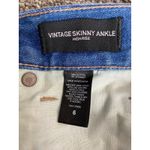 EXPRESS ExprExpress Jeans Women’s Vintage Skinny Ankle High Rise Distressed Denim Size 6 Photo 3