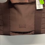 Sakroots  | “Arlo” Chocolate Brown Quilted Tote Bag w/ Crossbody Strap Photo 5