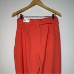 EXPRESS  NWT Coral High Rise Tie Waist Ankle Pants Size 10 Photo 6