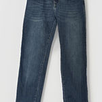 True Religion Women's  Super QT Ricki Relaxed Straight Mid Rise Jeans Size 26 Photo 0