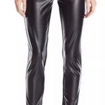 Calvin Klein NWT Faux Leather Front Power Leggings Photo 1