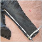 Time & Tru NWT Women's Washed gray High Rise Straight Crop Jean Capri size 10 Photo 5