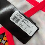 Tyr. Womens Check Diamondfit Workout Bikini Set Drawstring Red Orange XL Photo 5