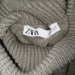 ZARA  turtleneck neck long sleeve oversized long sweater Photo 11