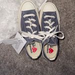 Comme des Garçons  PLAY X Chuck 70 Low 'Steel Gray' Photo 3