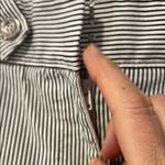 White House | Black Market Black and White striped dress shorts size 10 Photo 6