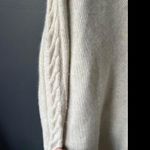 Cozy Cable Angora Blend Knit Cardigan Photo 3
