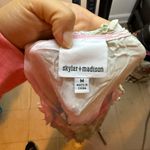 Skylar + Madison  Pastel Watercolor Swiss Dot Smocked Mini Dress Photo 2