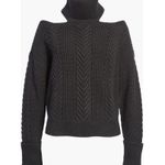 Paige Lorilee Cold Shoulder Turtleneck Wool Blend Sweater, Size L New w/Tag Photo 4
