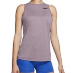 Nike Womens  Dri-Fit Legend Tank Top Plum Fog Purple Black CT2913-501 Size Medium Photo 0