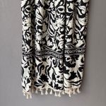 Boho sz M brown cream tassel mini sun dress Size M Photo 2