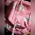 Jansport  Pink Backpack with Dog Pattern Photo 2