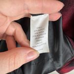 J Jill Plaid Wool Blend Coat Jacket Medium Holiday Winter Warm Cozy Preppy Fall Red Photo 4