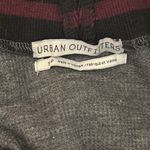 Urban Outfitters  Gray Striped V Neck Sweater Shirt Photo 8