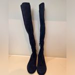 Stuart Weitzman Greer city blue suede knee high winter fall preppy long boots Photo 1