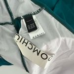 Bloomchic Solid Teal Ruffle Hem Empire Waist Halter Neck Swim Dress size 18/20 Green Photo 10