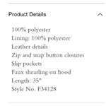 Coach  Long Puffer Coat Photo 2