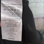 NWT AnM Black & Cream V Neck Low Cut Dress Photo 5