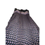 Ecote  Urban Outfitters Purple Black Boho Sheer Maxi Dress M Photo 6