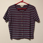 Eddie Bauer  Multicolor Striped Top Photo 0