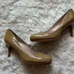 LK Bennett L.K. Bennett Taupe Patent Leather Heels Women's 38 Photo 0