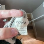 Anthropologie Donni Cardigan Womens OSFA Ribbed Stripe Open Front Jacket Pockets Green Size undefined Photo 5