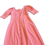 Ivy City Co Lindsay Dress Coral Button Photo 4