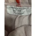 Grayson Threads   Women’s  Sweatpants Pink Cherries + Hearts Wide Leg Size XXS Photo 4
