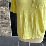 Banana Republic  Yellow Boxy Relaxed T-Shirt Photo 3