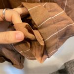 Roolee  Linen Wylie Stripe Belted Romper Photo 9