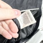 Faded Glory  Jacket Women Sz Medium Black Collared Button Front Rain Trench Coat Photo 7